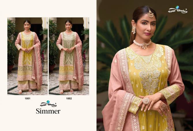 Simmer By Your Choice Designer Wedding Salwar Kameez Wholesalers in Delhi
